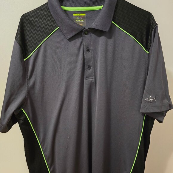 GREG NORMAN MENS POLO GOLF SHIRT - Picture 1 of 3